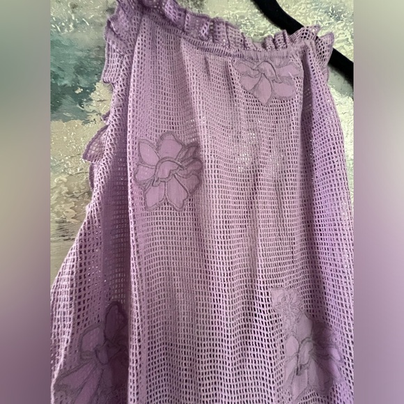 Anthropologie The Malika Crochet Dress Large. Ready for vacation? See video - Picture 8 of 10